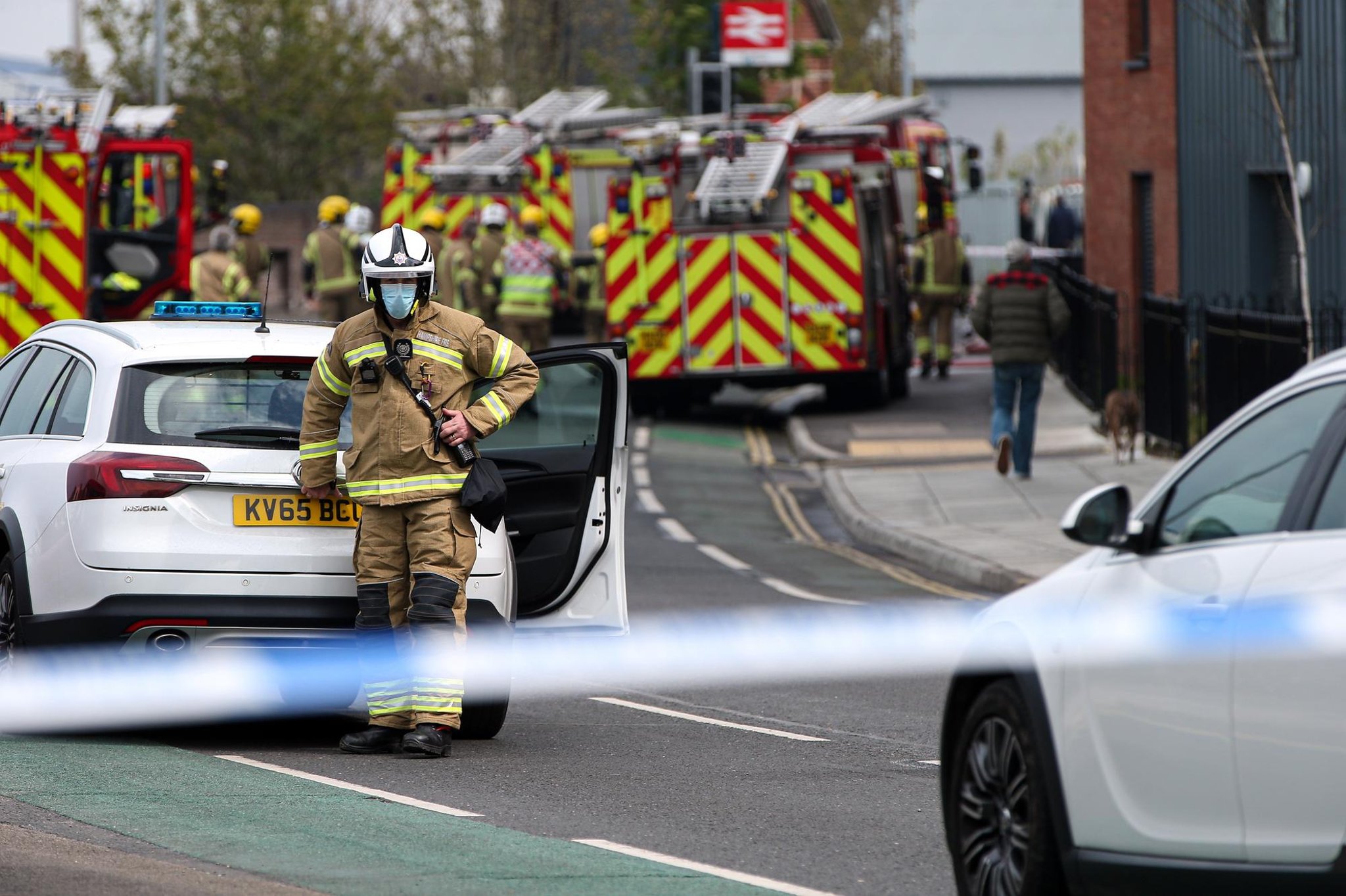 Fire in Portsmouth Today: Emergency Crews Battle Large Structure Blaze as Residents are Advised to Avoid the Immediate Area During Response Efforts