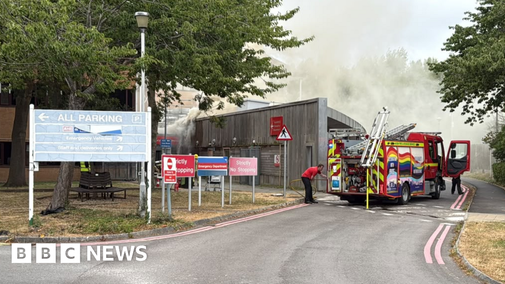 Weston hospital fire today: Emergency crews contain blaze at regional facility as patients safely evacuated by staff